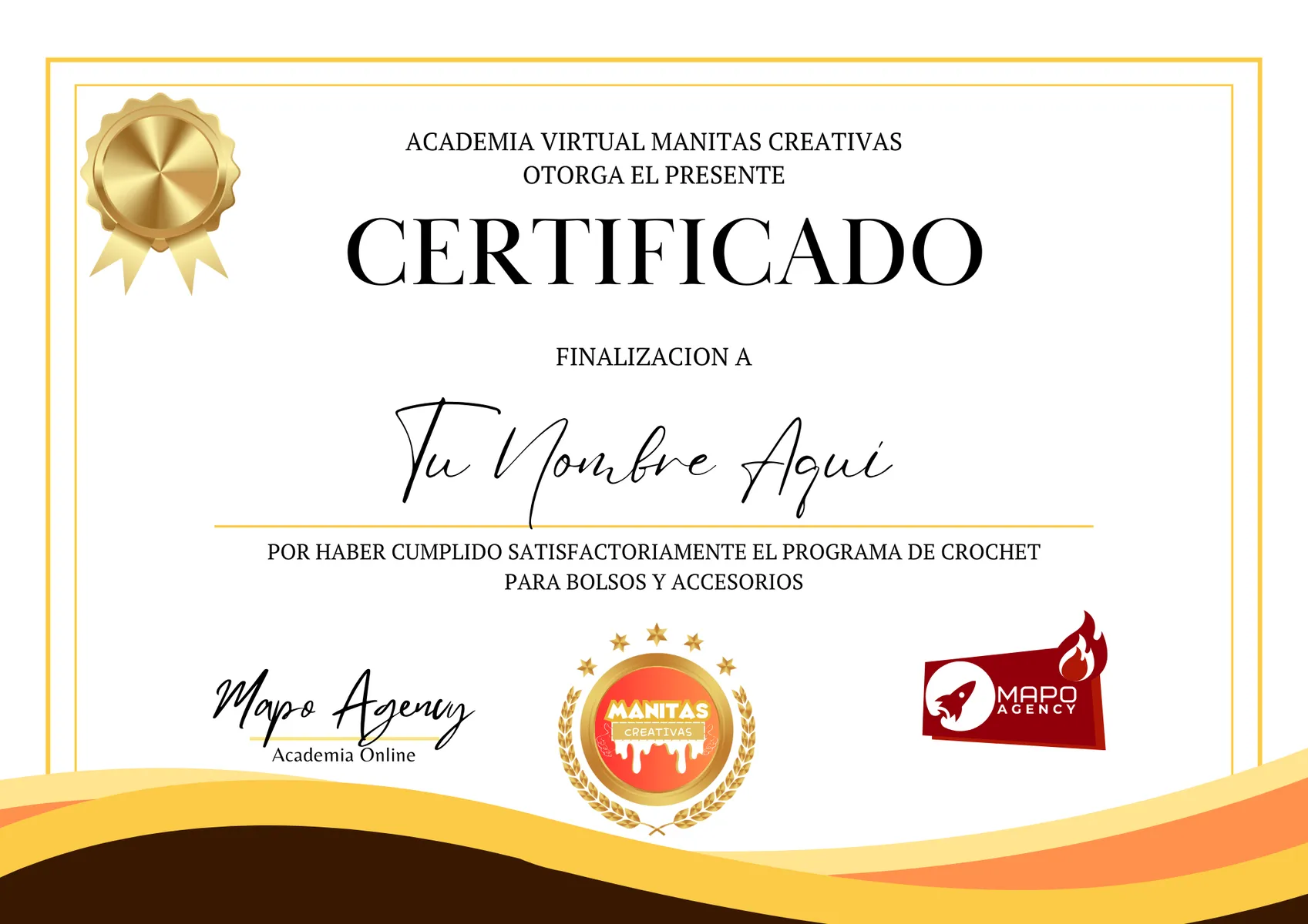 Certificado del Curso